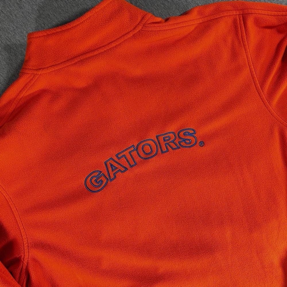 Florida Gators Vintage‎ Orange Fleece Jacket Fit XL Y2K Blokecore Sports